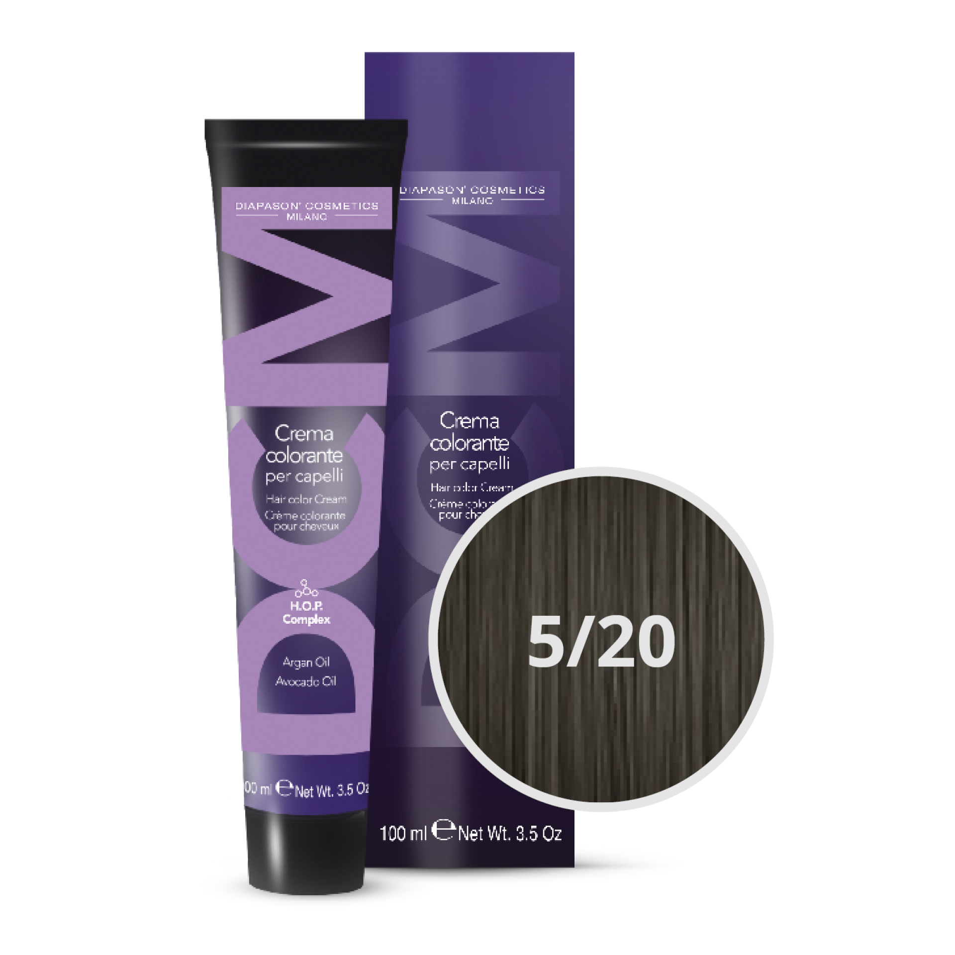 DCM - HAIR COLOR CREAM 5/20 100 ML